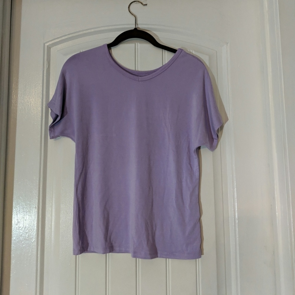 Purple t-shirt